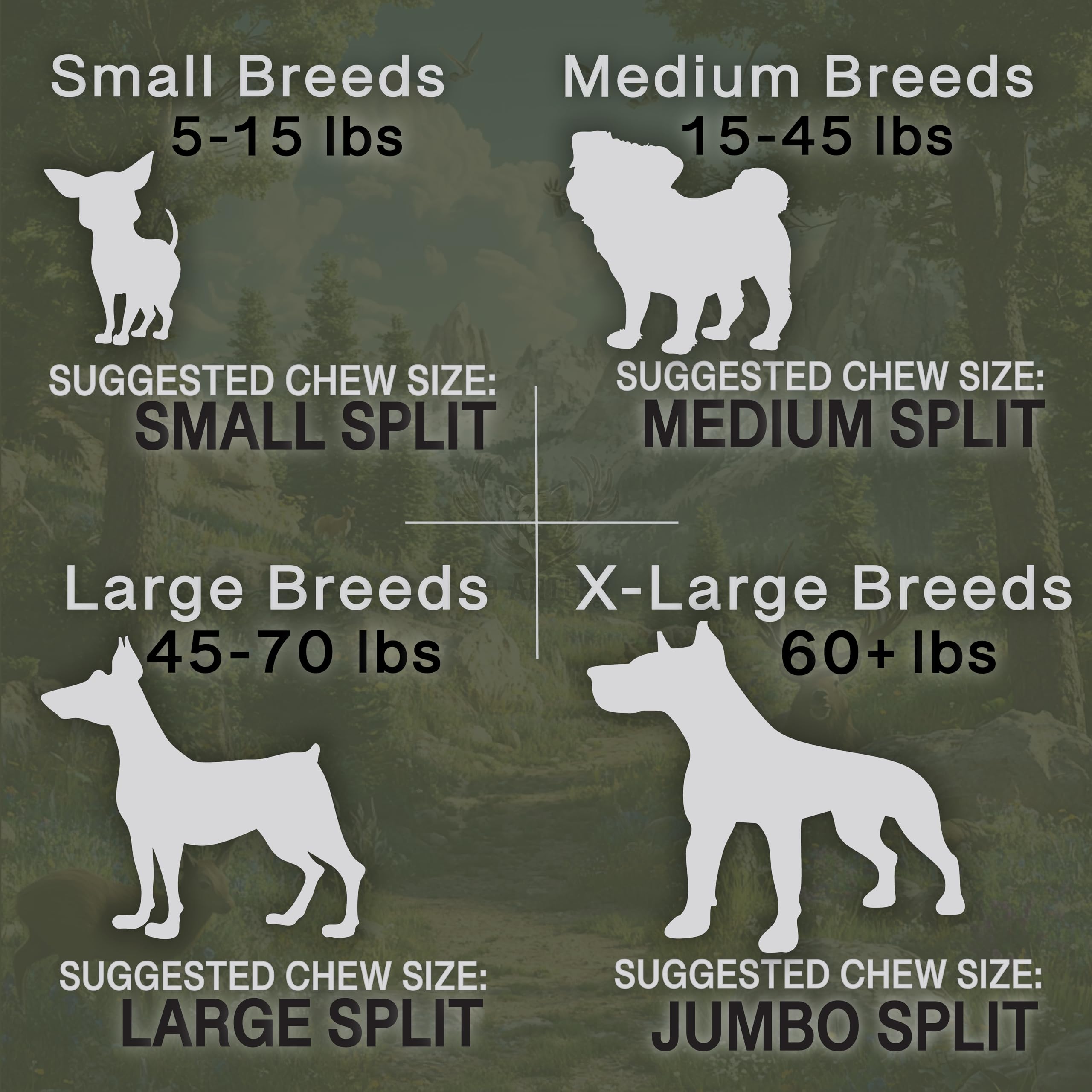 K-9 Antler Co naturally shed elk antler sources eco-friendly and cruelty-free.