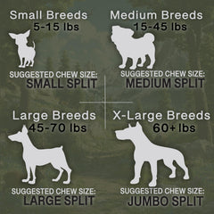 K-9 Antler Co naturally shed elk antler sources eco-friendly and cruelty-free.