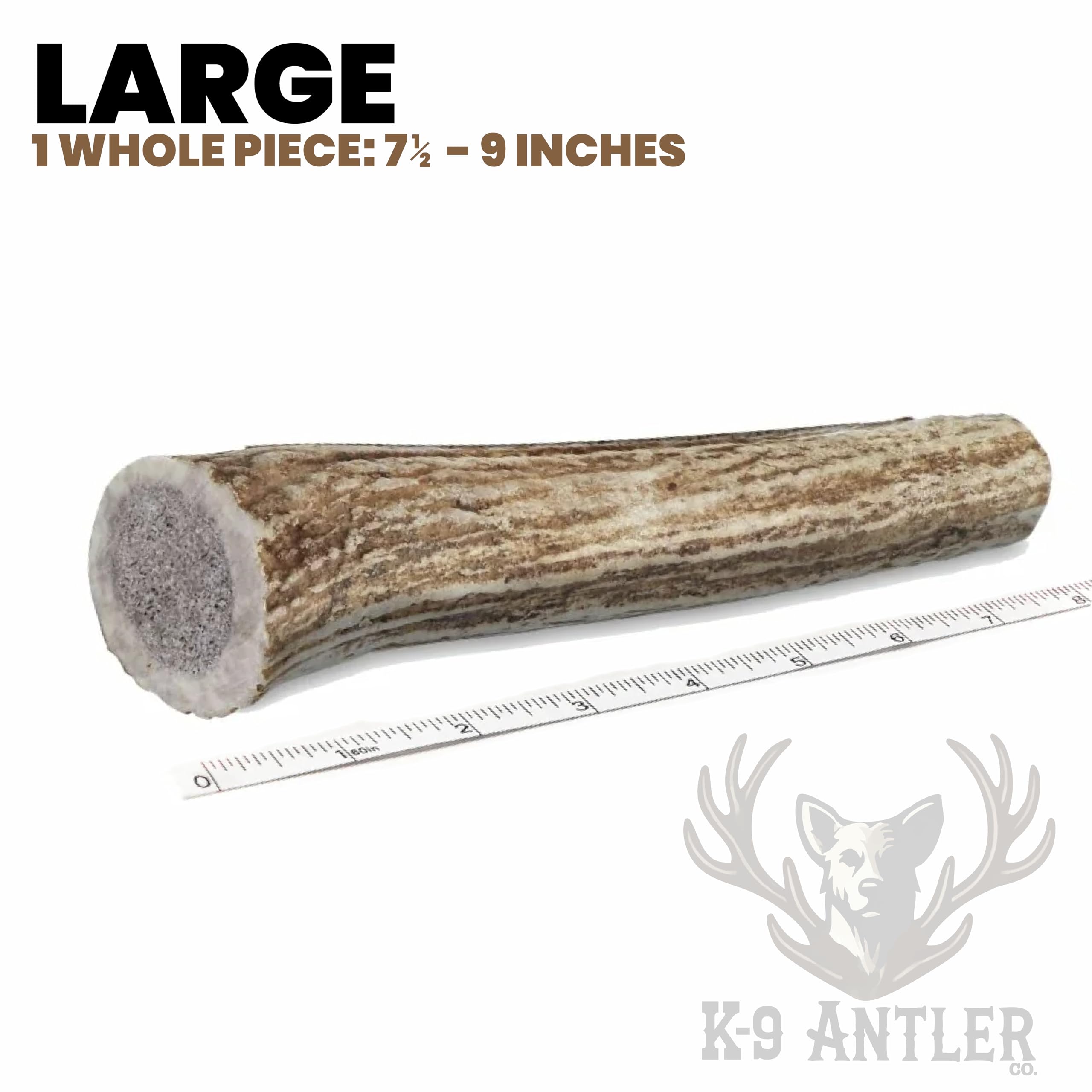 K-9 Antler Co usa-sourced deer antler naturally durable