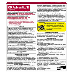 K9 Advantix II Large Dog applying topical treatment on back for easy use.