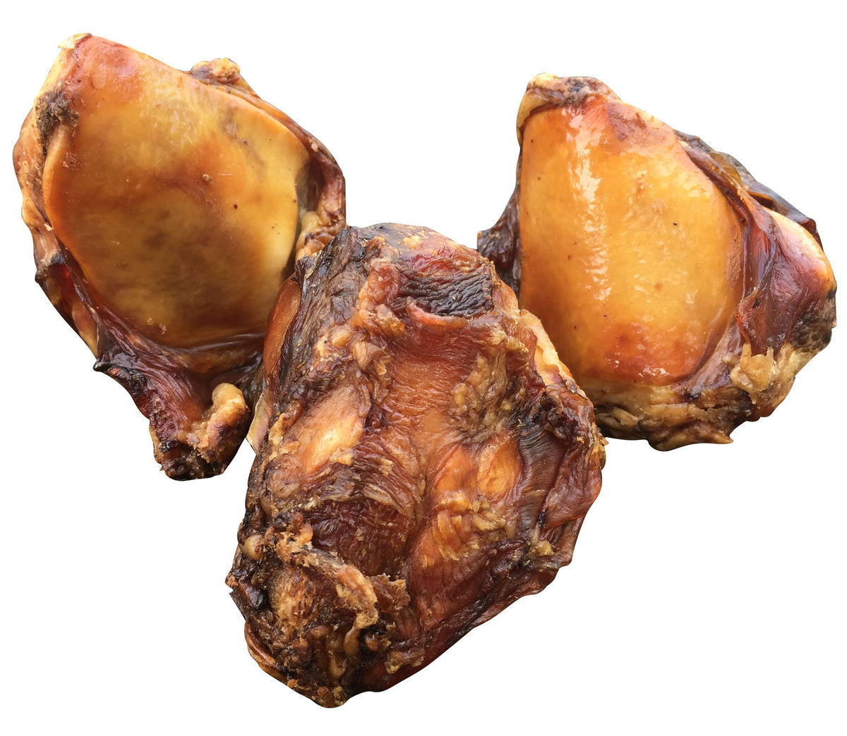 K9 Connoisseur beef knee-cap bone 3-count showing long-lasting chew for dogs