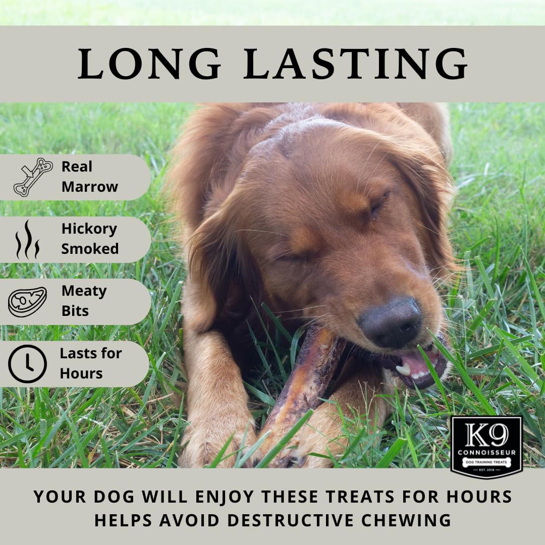 K9 Connoisseur filled center bone showing real marrow and savory reward