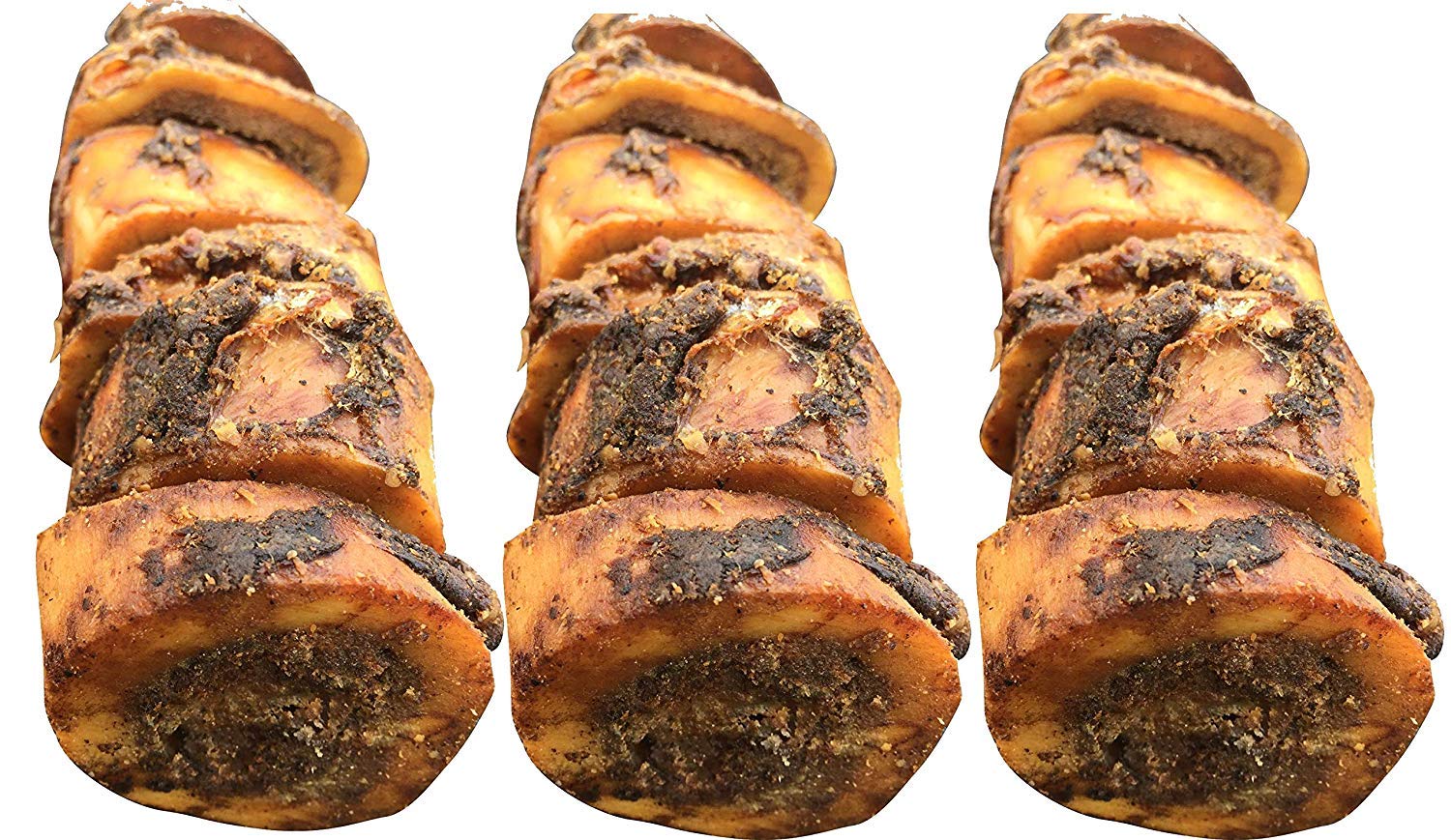 K9 Connoisseur beef marrow bones small pack front view for small dogs with long-lasting chew benefits