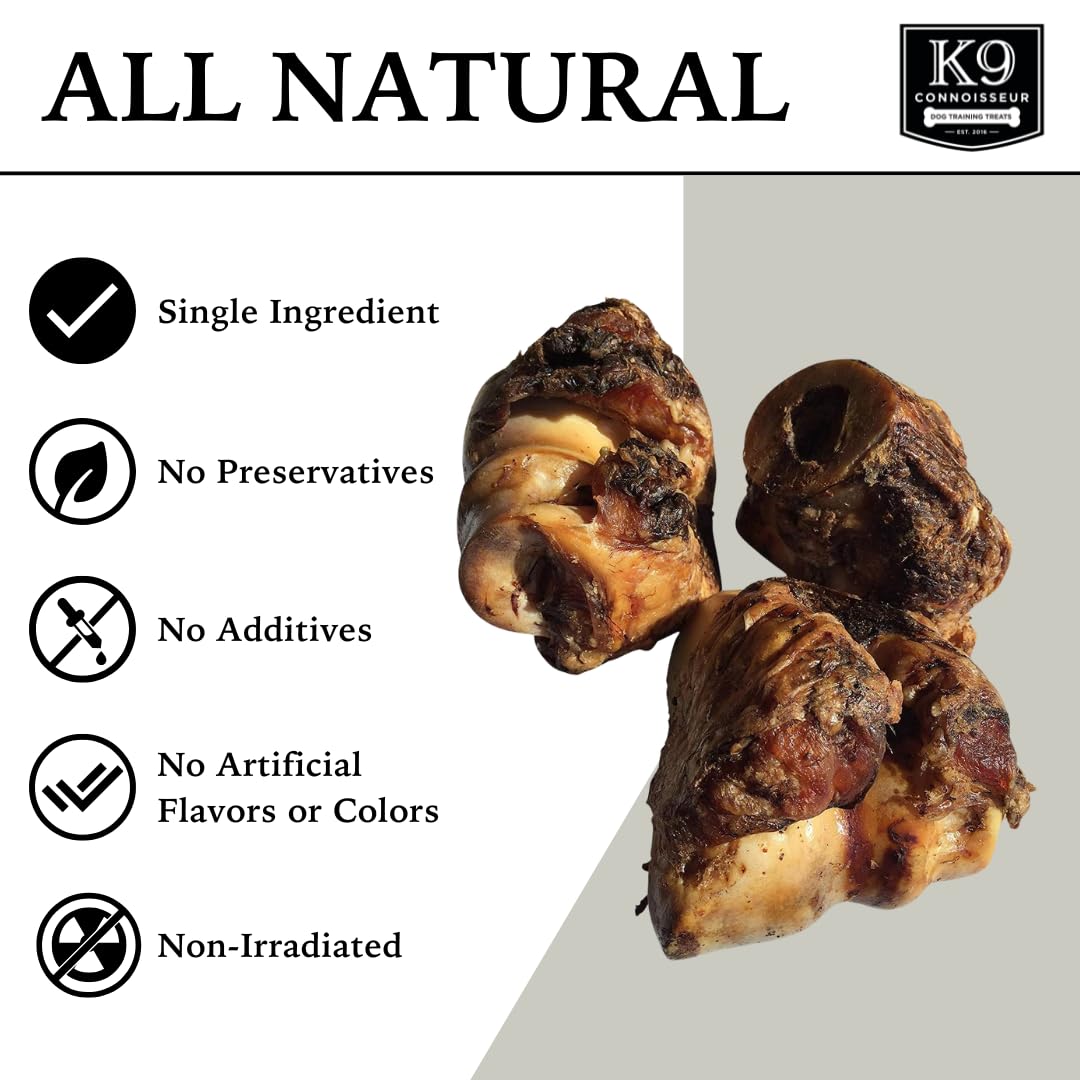 K9 Connoisseur Royal Knuckle 3pk dog chew close-up, long-lasting chew with USA-sourced ingredients.