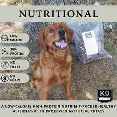 K9 Connoisseur USA-sourced beef trachea close-up highlighting natural protein.