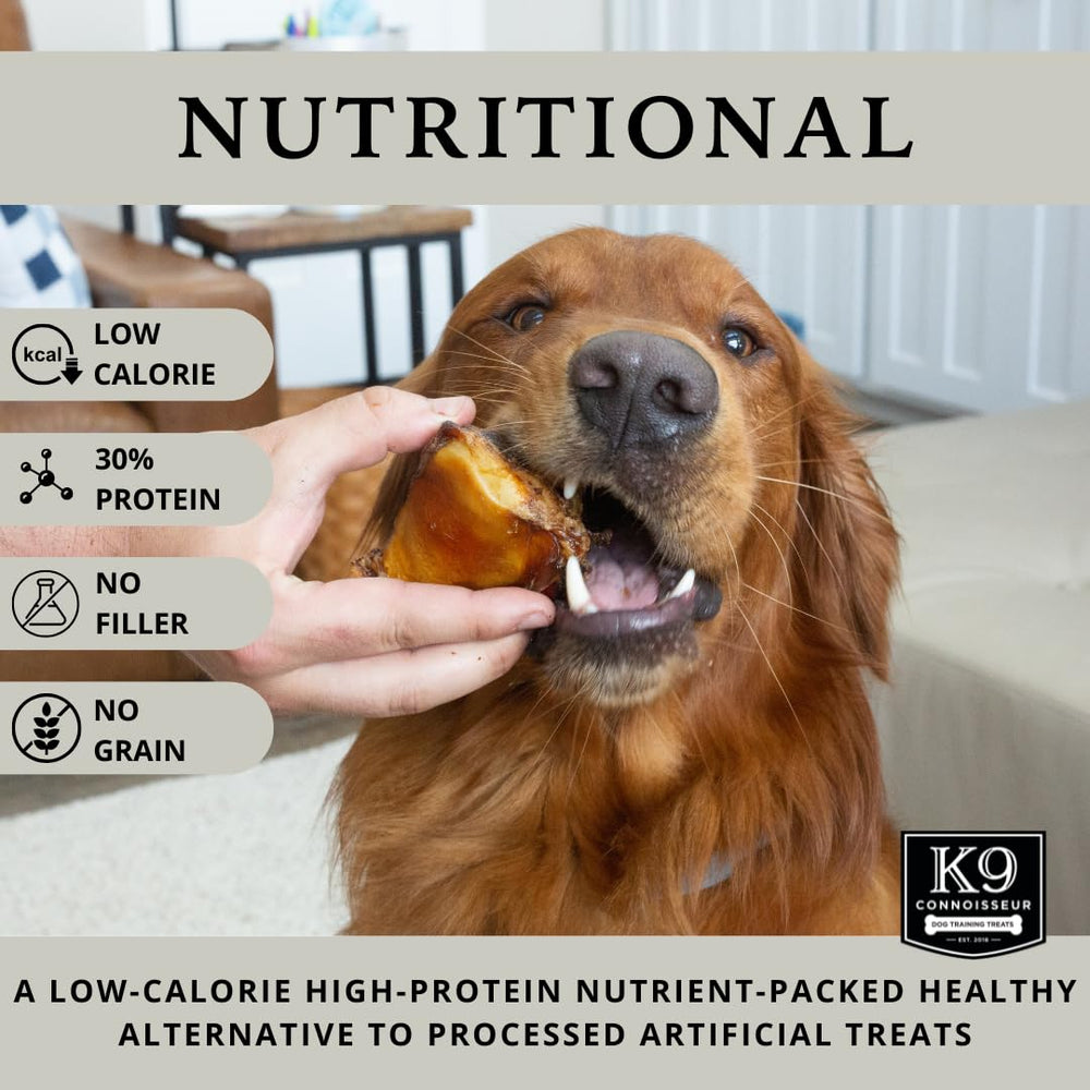 K9 Connoisseur USA-sourced bone product shot highlighting trusted, natural single-ingredient treat