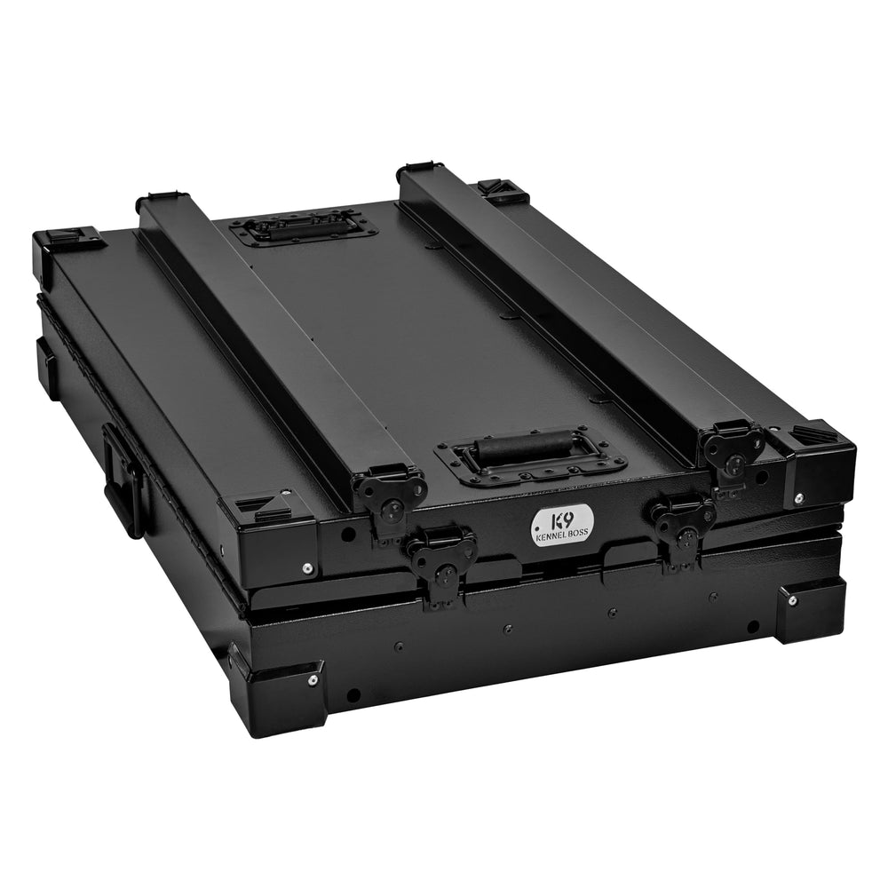 K9 Kennel Boss travel handles support effortless lifting during travel