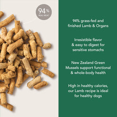 K9 Natural sealed pack grain-free dog food communicates freshness and long shelf life
