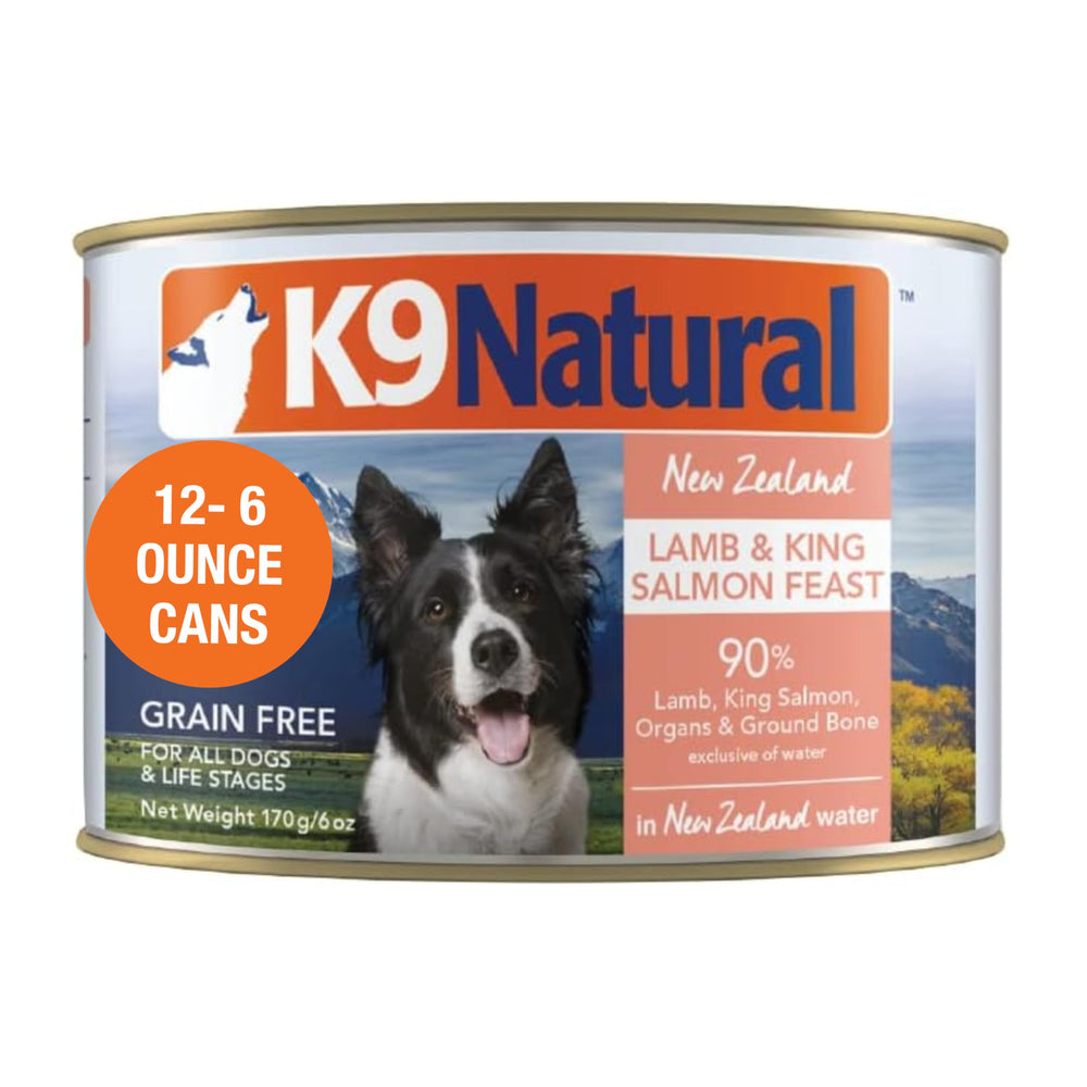 K9 Natural wet dog food pate can-pack-12 for convenient meals
