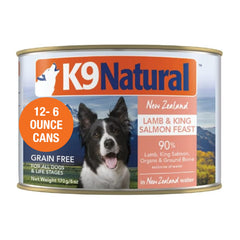 K9 Natural wet dog food pate can-pack-12 for convenient meals