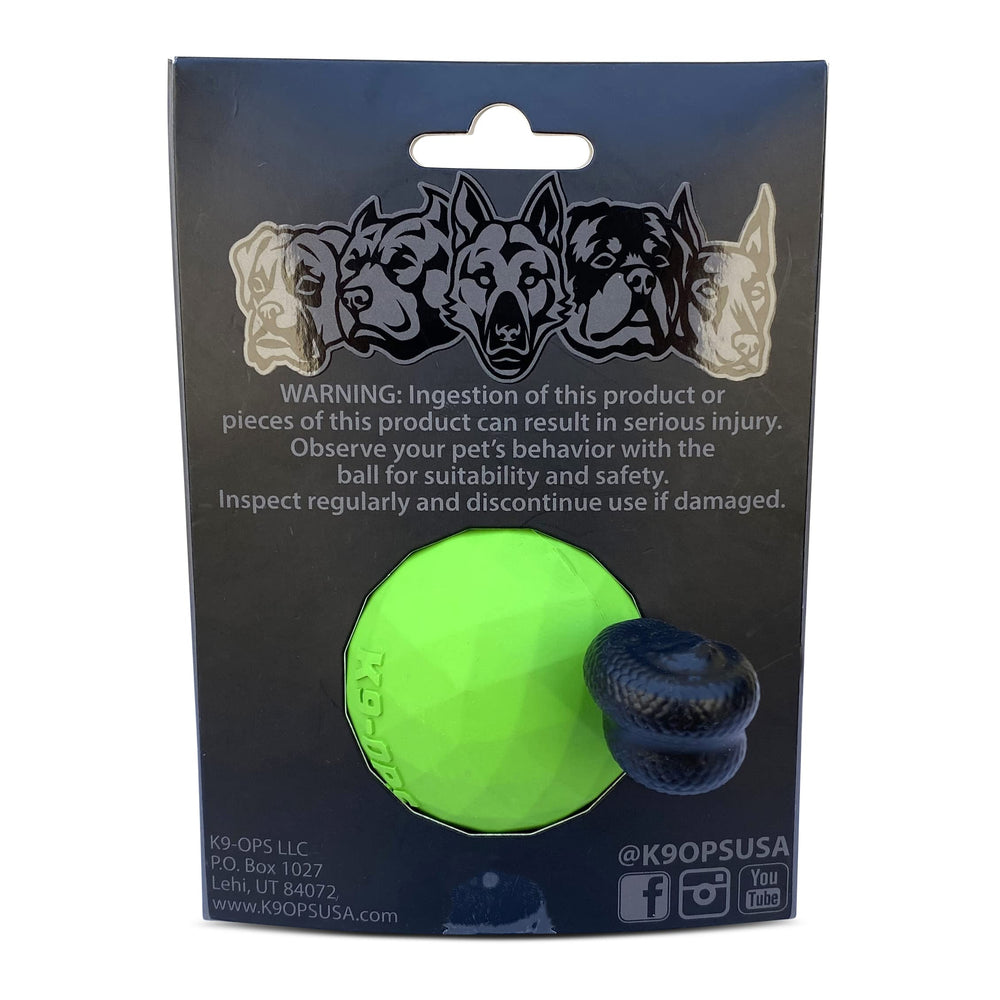 K9 Ops Moki Tug ball launcher-compatible design boosts fetch training speed.