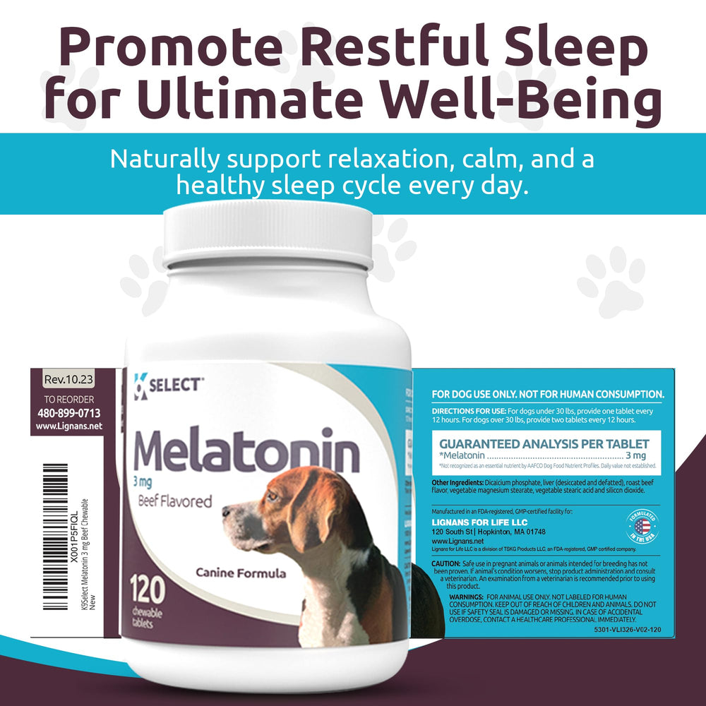 K9 Select dog coat vitality chews for healthier-looking fur.