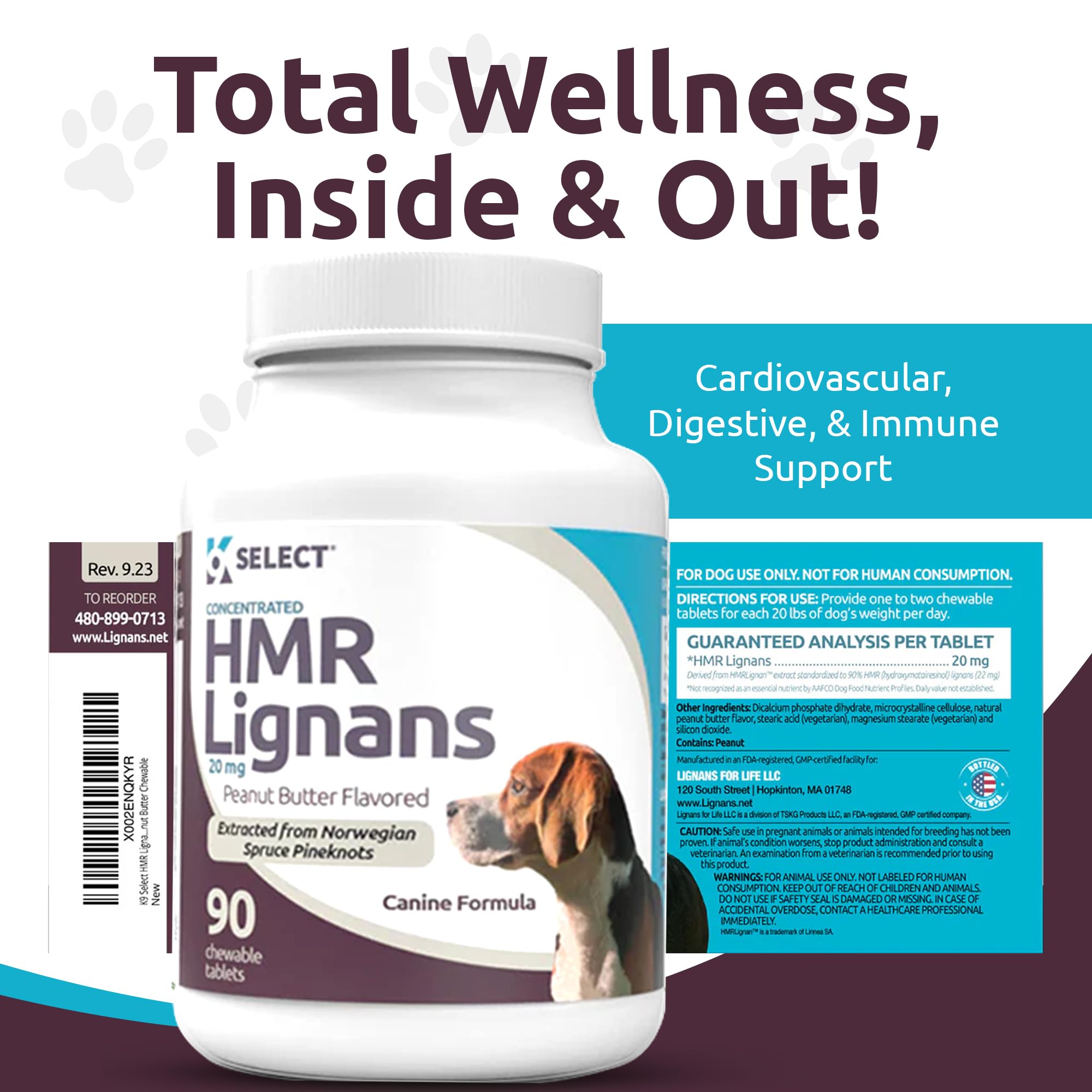 K9 Select fiber-sensitive-formulation demonstrates gentle digestive support.