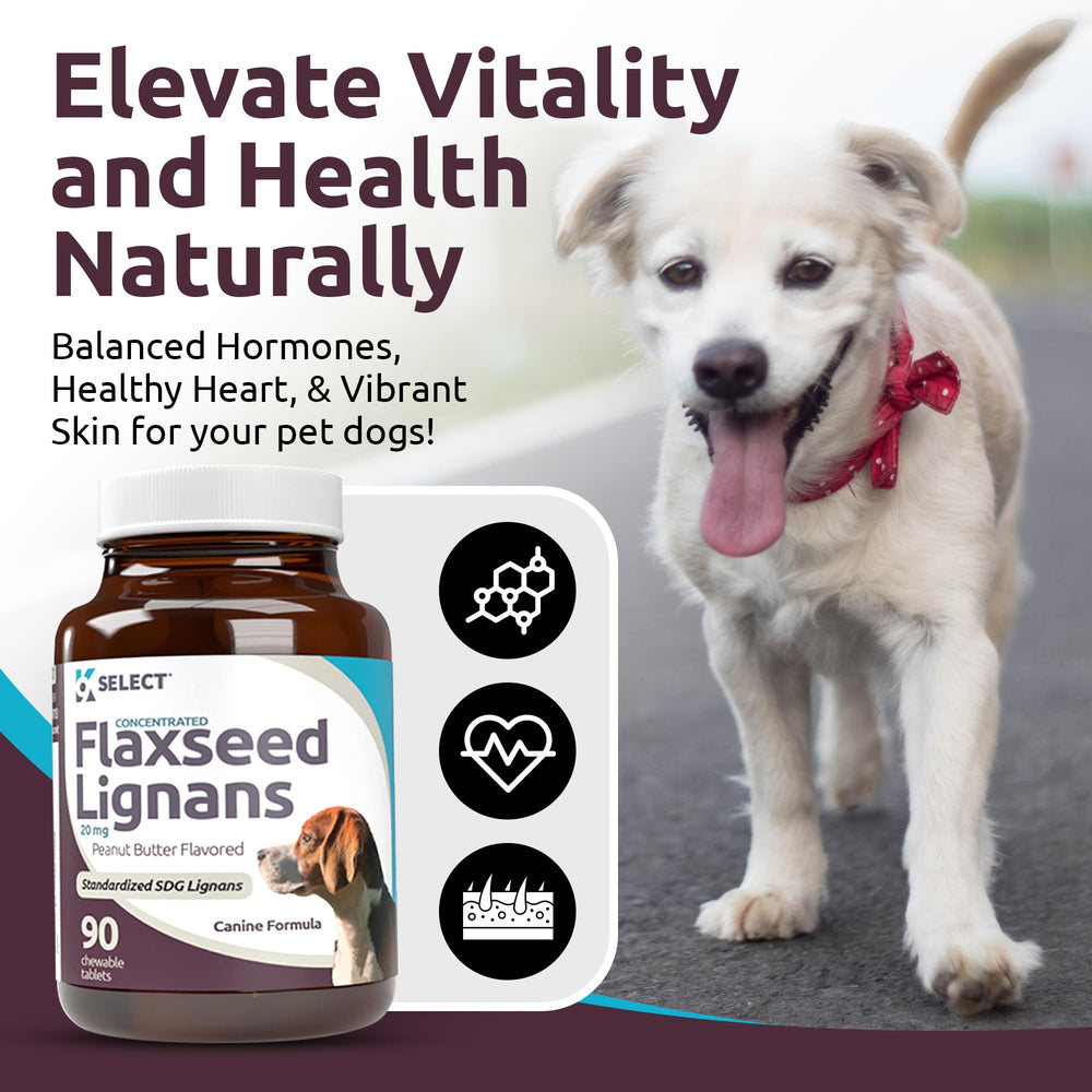 K9 Select immunity-support flaxseed lignan illustration of immune support