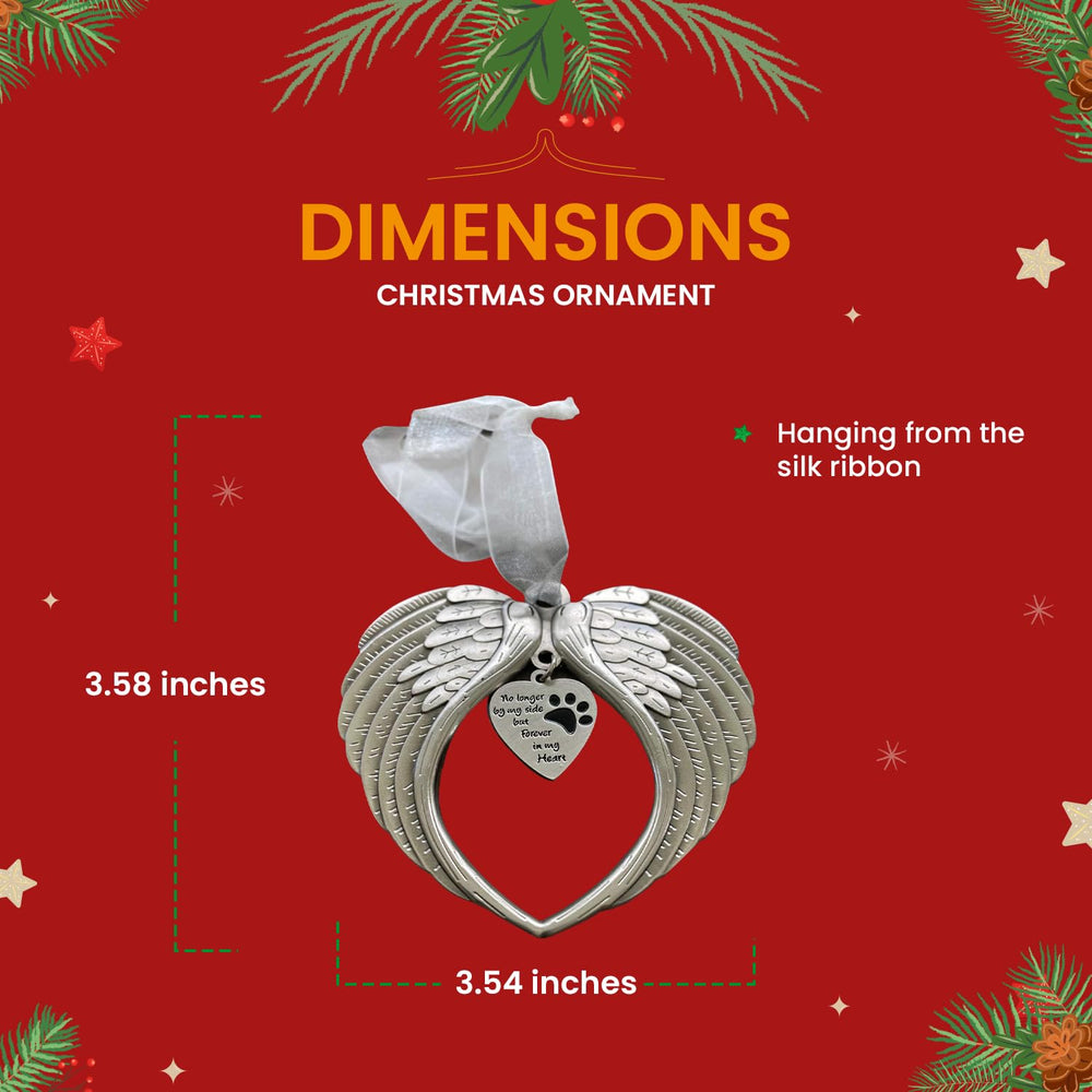 K9King Christmas-tree memorial ornament blends with classic and modern décor.