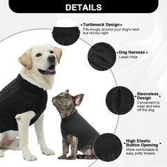 K9meme medium dog sweater warm fabric close-up of high-density acrylic.
