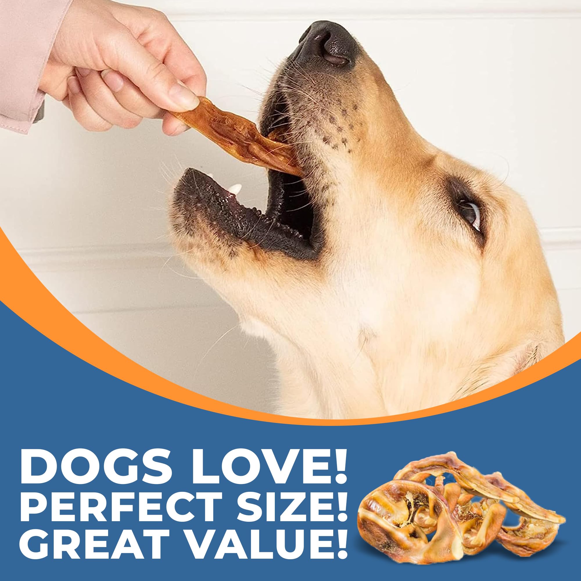 K9warehouse pig ears reseal bag—keeps freshness and crunch between uses.