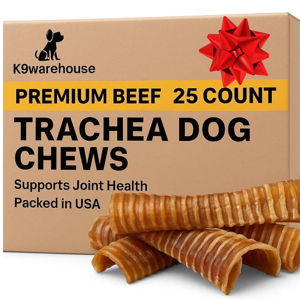 K9warehouse Trachea Dog Chews packaging shows freshness and convenience