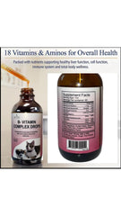 Ka'Dee Simply Beyouful B-12 dogs-cats-dosage image signals suitability for both dogs and cats.