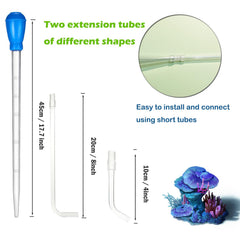 KABASI Coral Feeder 50ml long pipette enables precise dosing while keeping hands dry