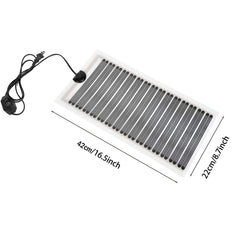 KABASI reptile heat mat thermostat control demonstrates adjustable warmth for species needs