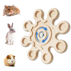 KABASI rotating chinchilla toy assembly: easy setup for cage enrichment.