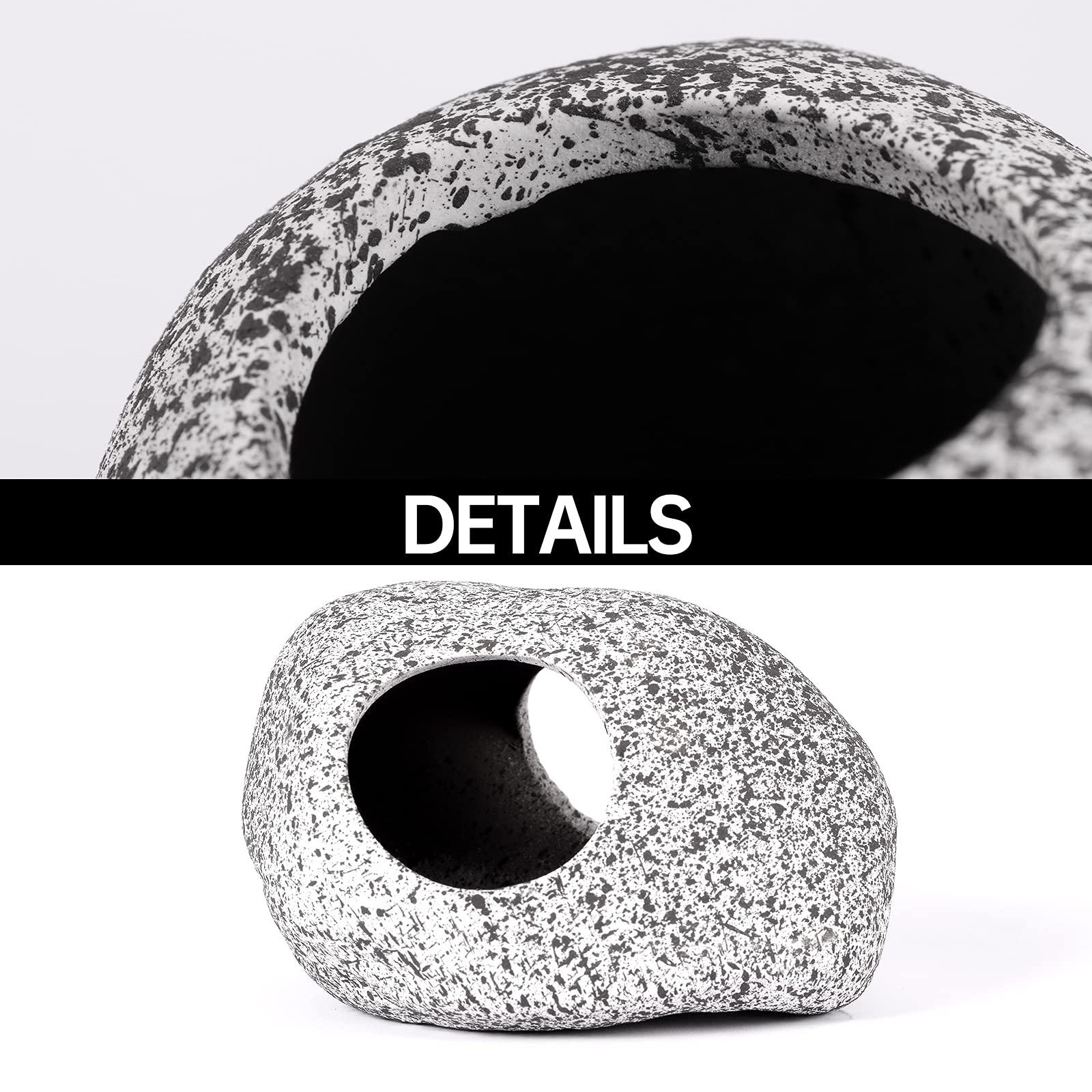 KABUDA stackable rock tunnel decor – flexible, customizable tank layout.