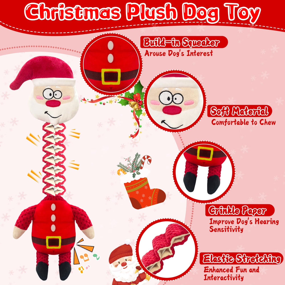 Kachewlulu large dog toy stretchable action for extended play sessions and interactive fun.