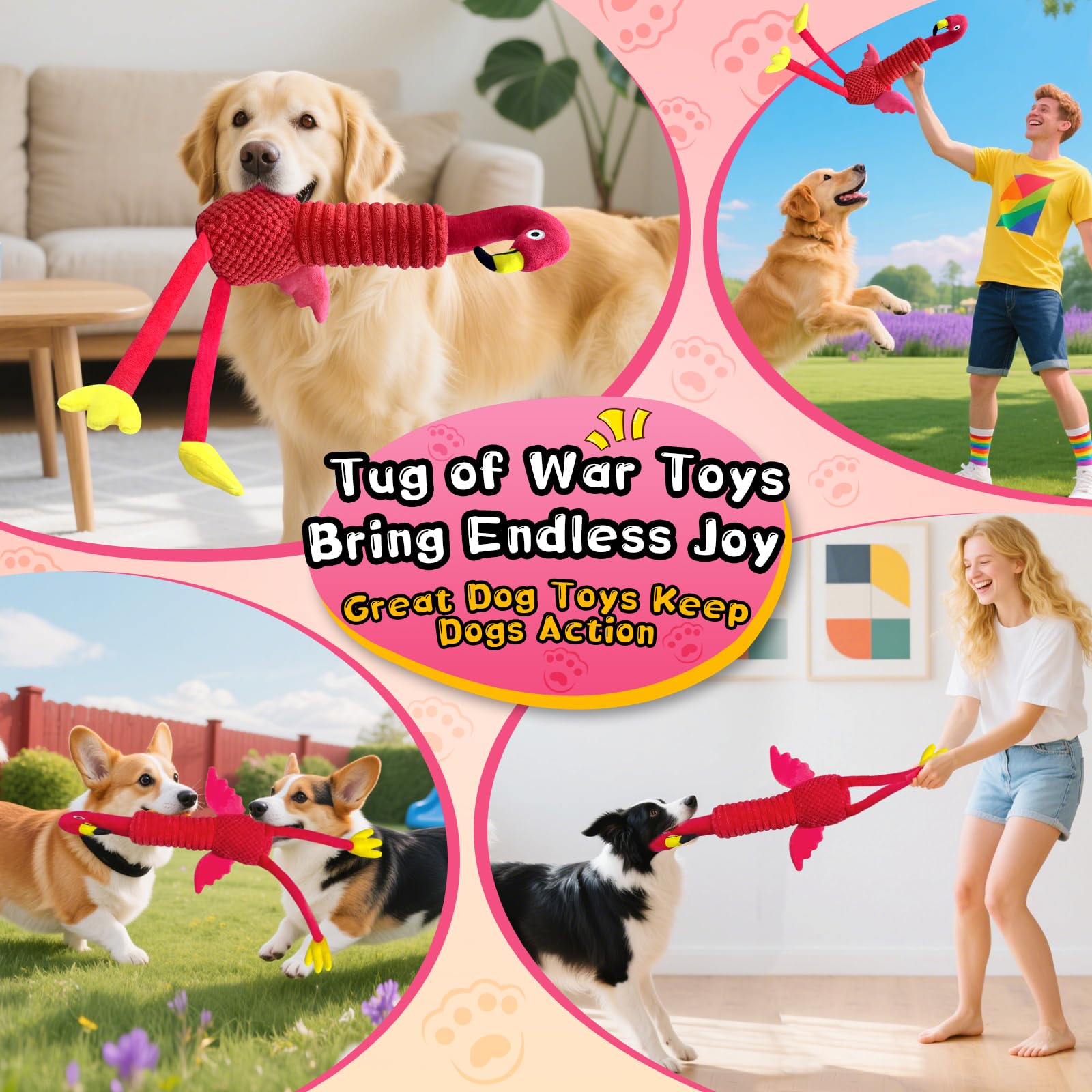 Kachewlulu-soft-plush-dog-toy is washable for repeated use