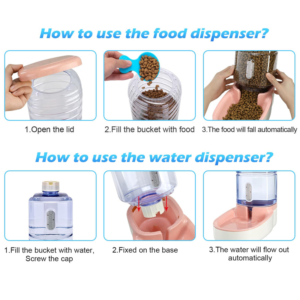 Kacoomi transparent refill bottle shows water level for timely refills.