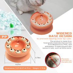 KADTC cat puzzle bowl shows multiple feeding challenges