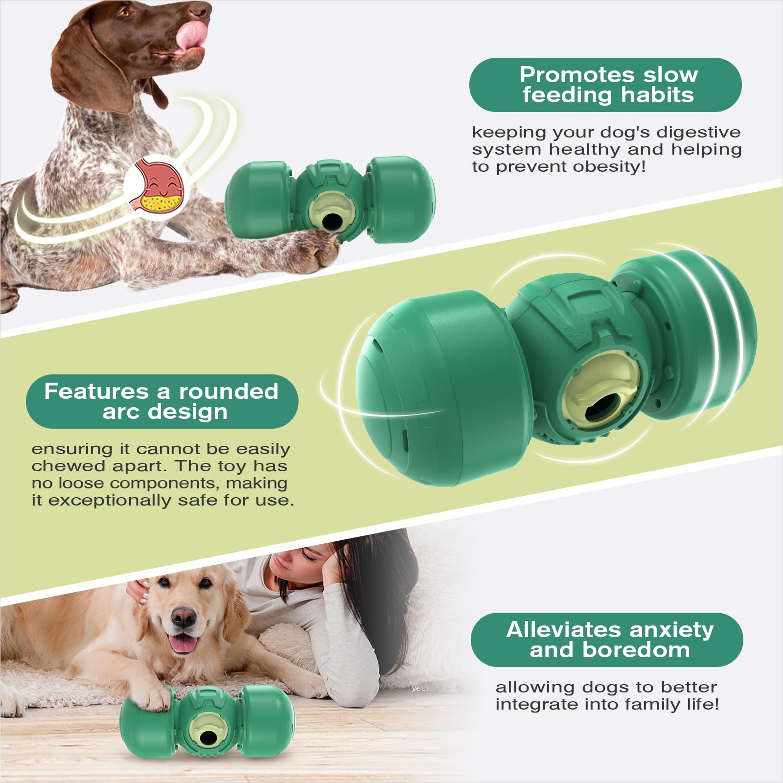 KADTC indoor-outdoor dog toy supports large aggressive chewers during training and play.