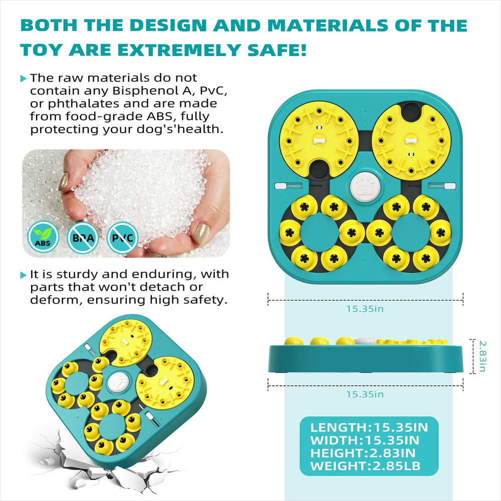 KADTC puzzle toy safe durable material underscores BPA-free, hard-wearing design.