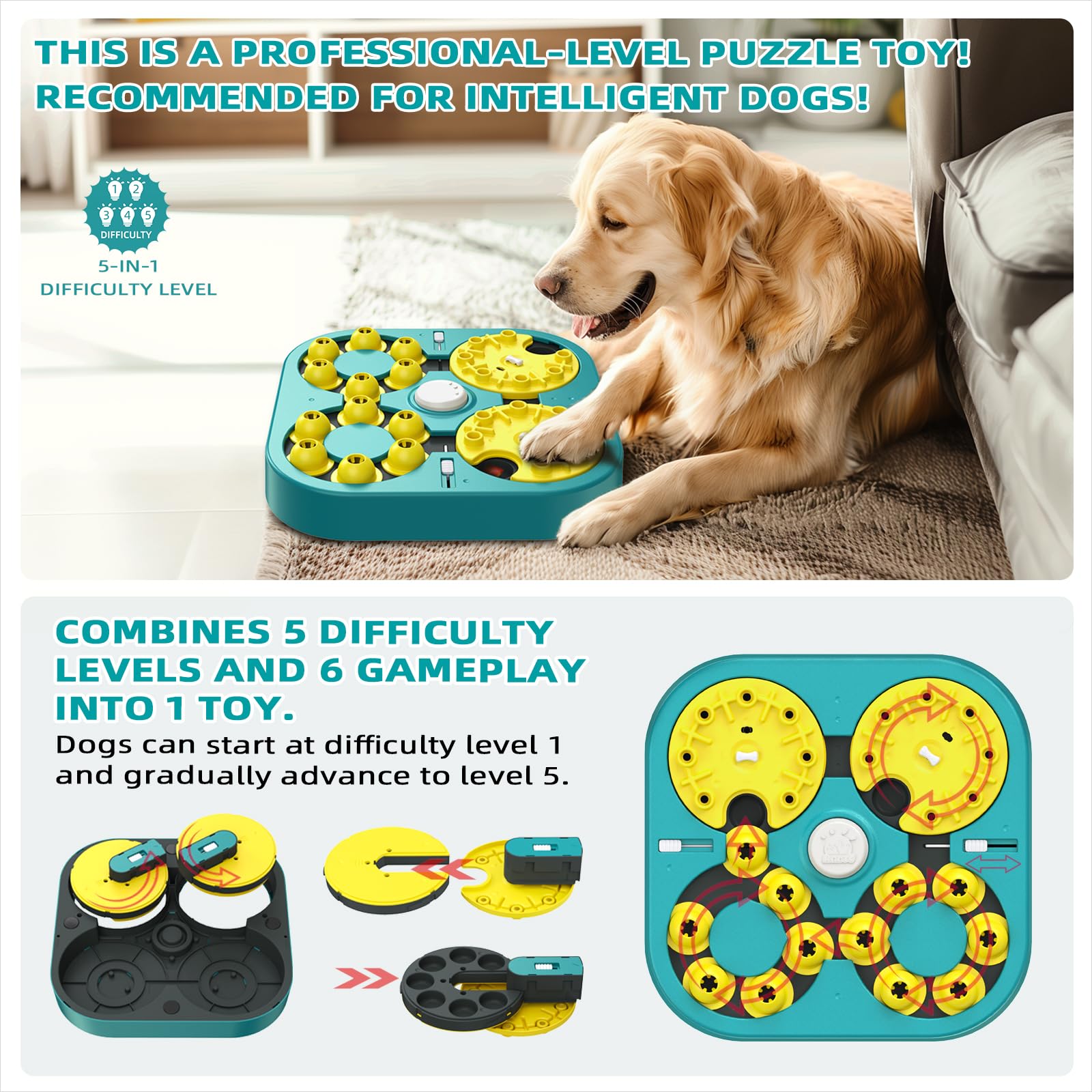 KADTC puzzle toy six-modes mode preview supports ongoing mental stimulation.