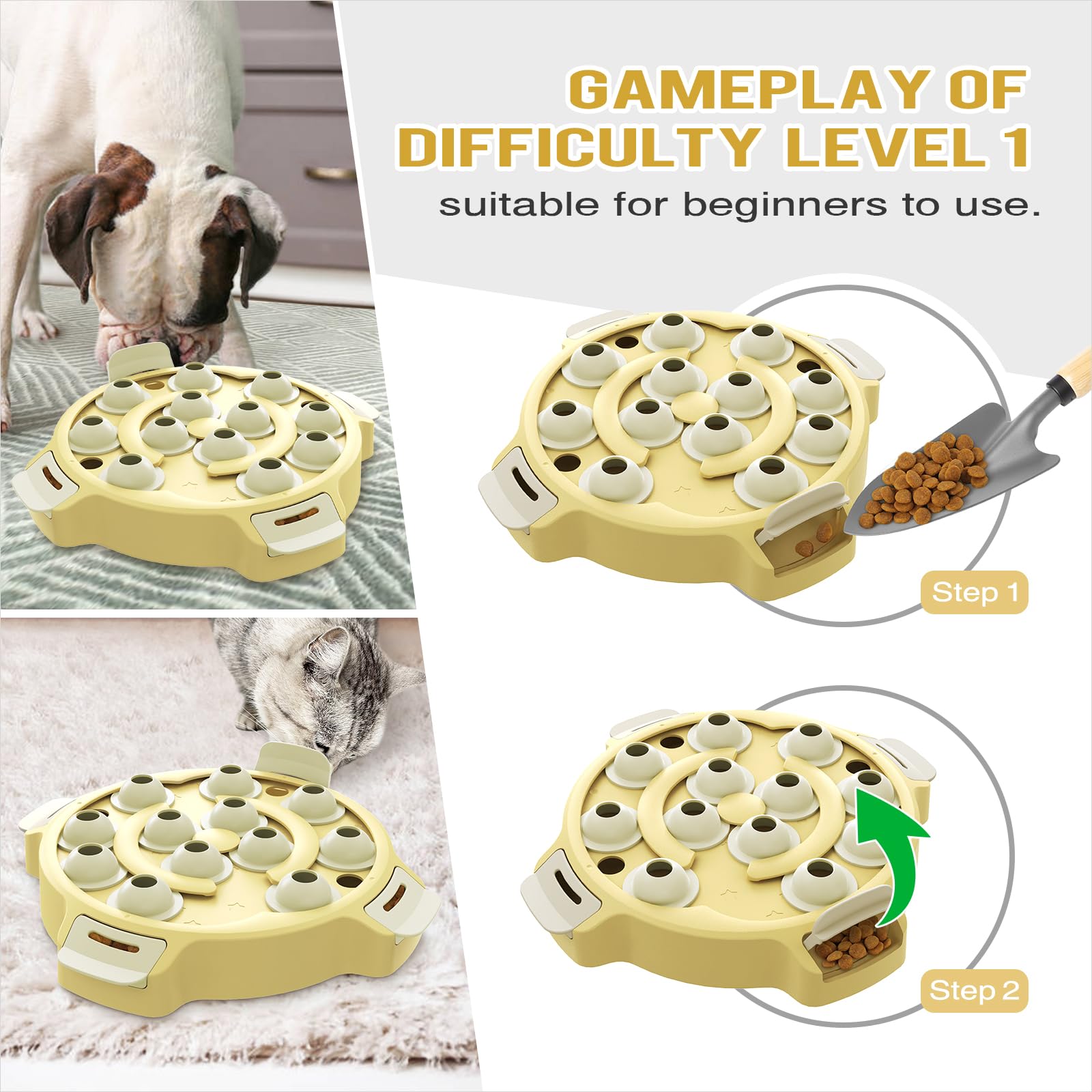 KADTC safe-durable-abs-construction highlights pet-safe, durable play.