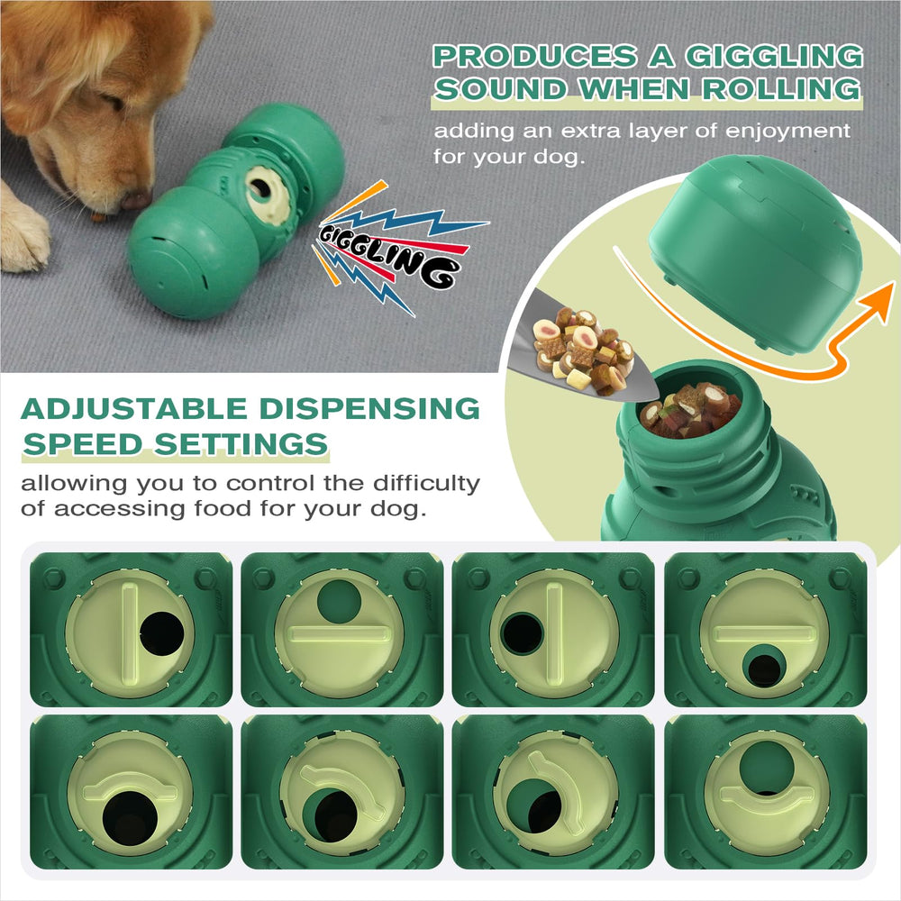 KADTC slow-feeder design holds up to 8.99 oz for mindful eating.