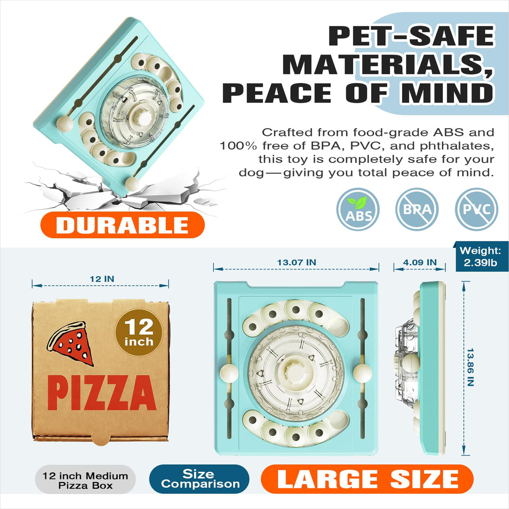 KADTC safe materials ABS image emphasizes BPA-free, pet-safe construction for worry-free play