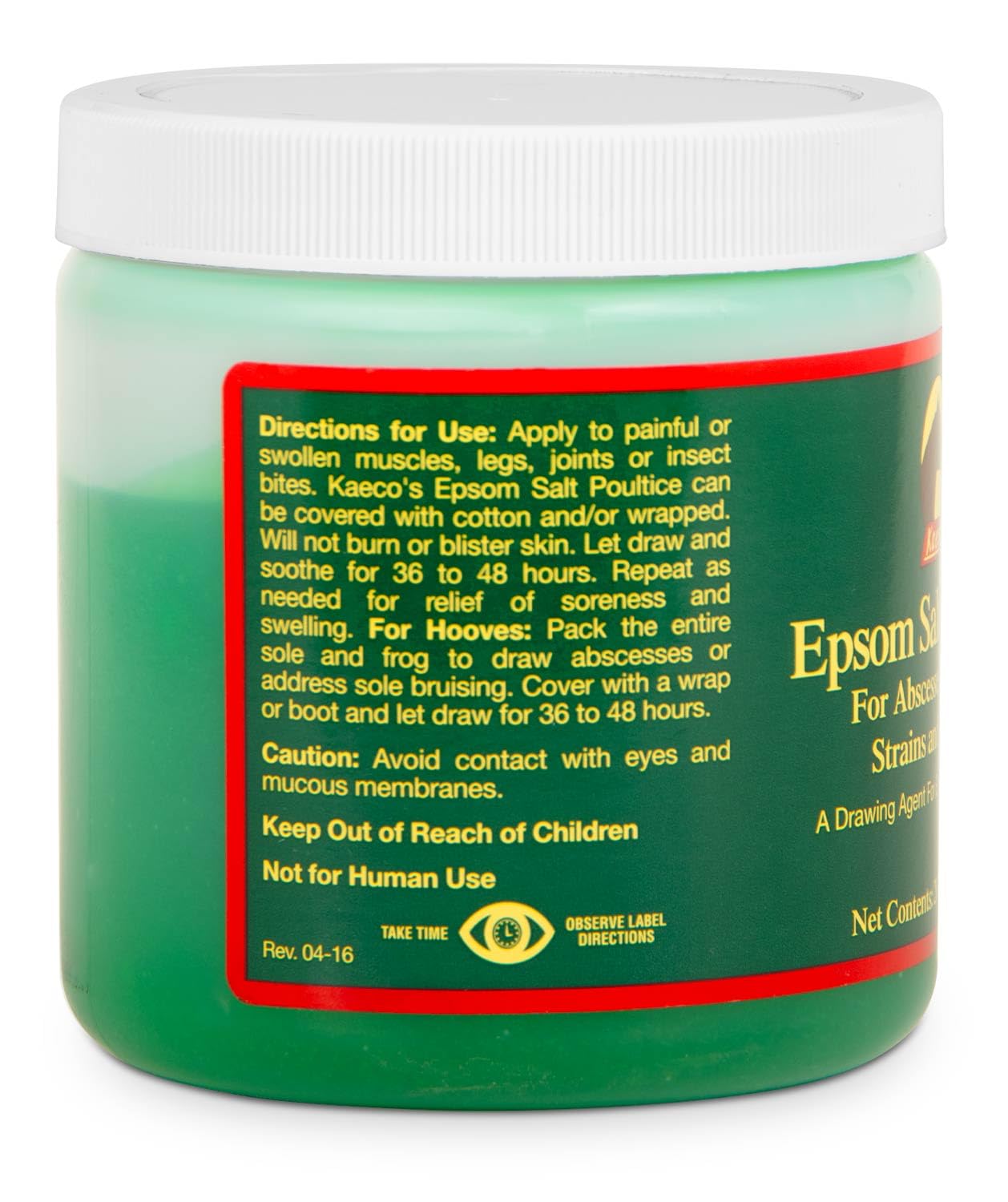 Kaeco Poultice helps soothe sore muscles after activity or minor injuries.