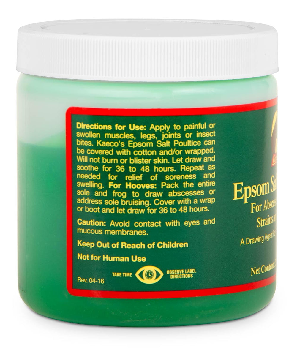Kaeco Poultice helps soothe sore muscles after activity or minor injuries.