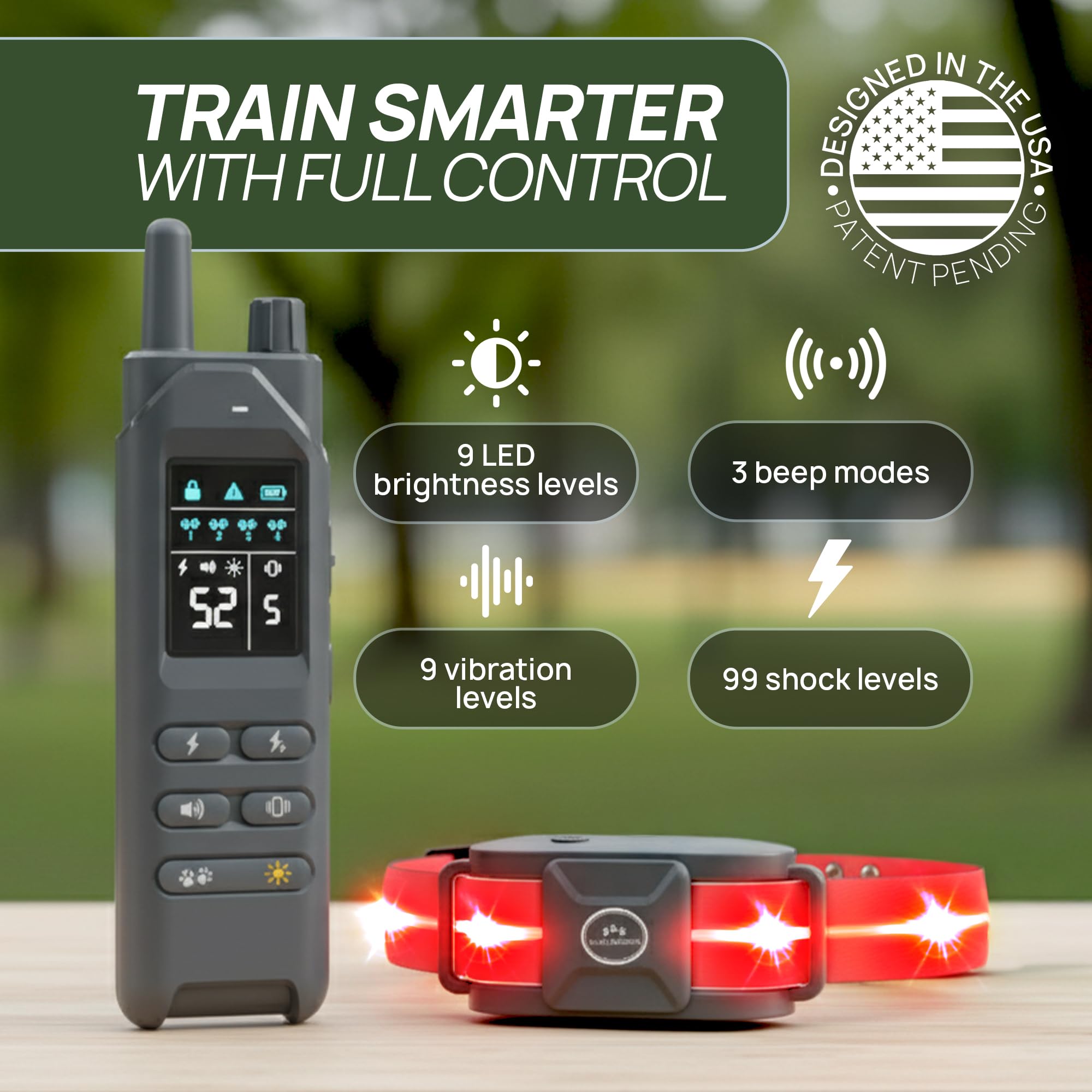 Kailo's Creations 2-in-1 LED safety lights for high-visibility sessions