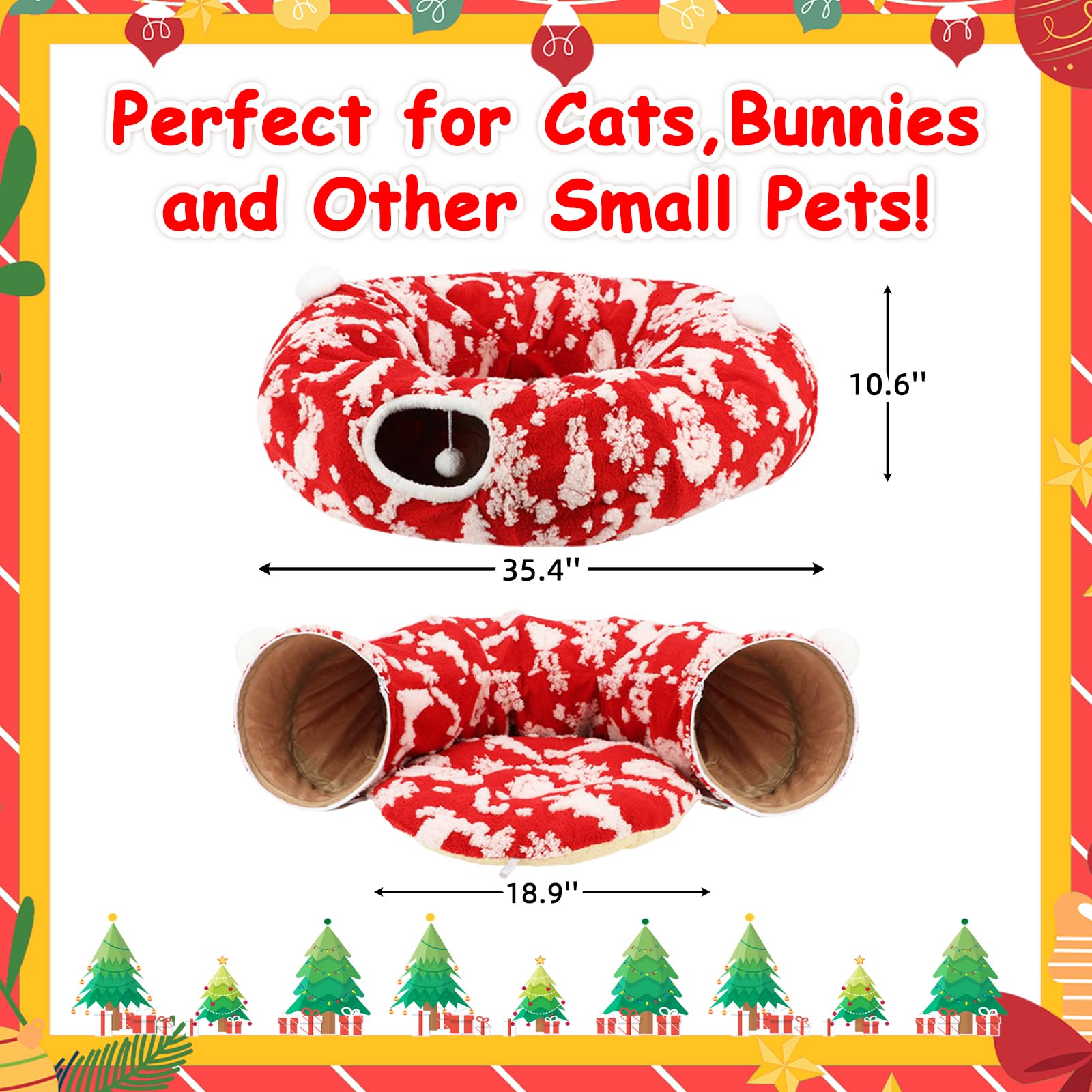 KAINUM durable materials ensure safe, long-lasting cat tunnel use.