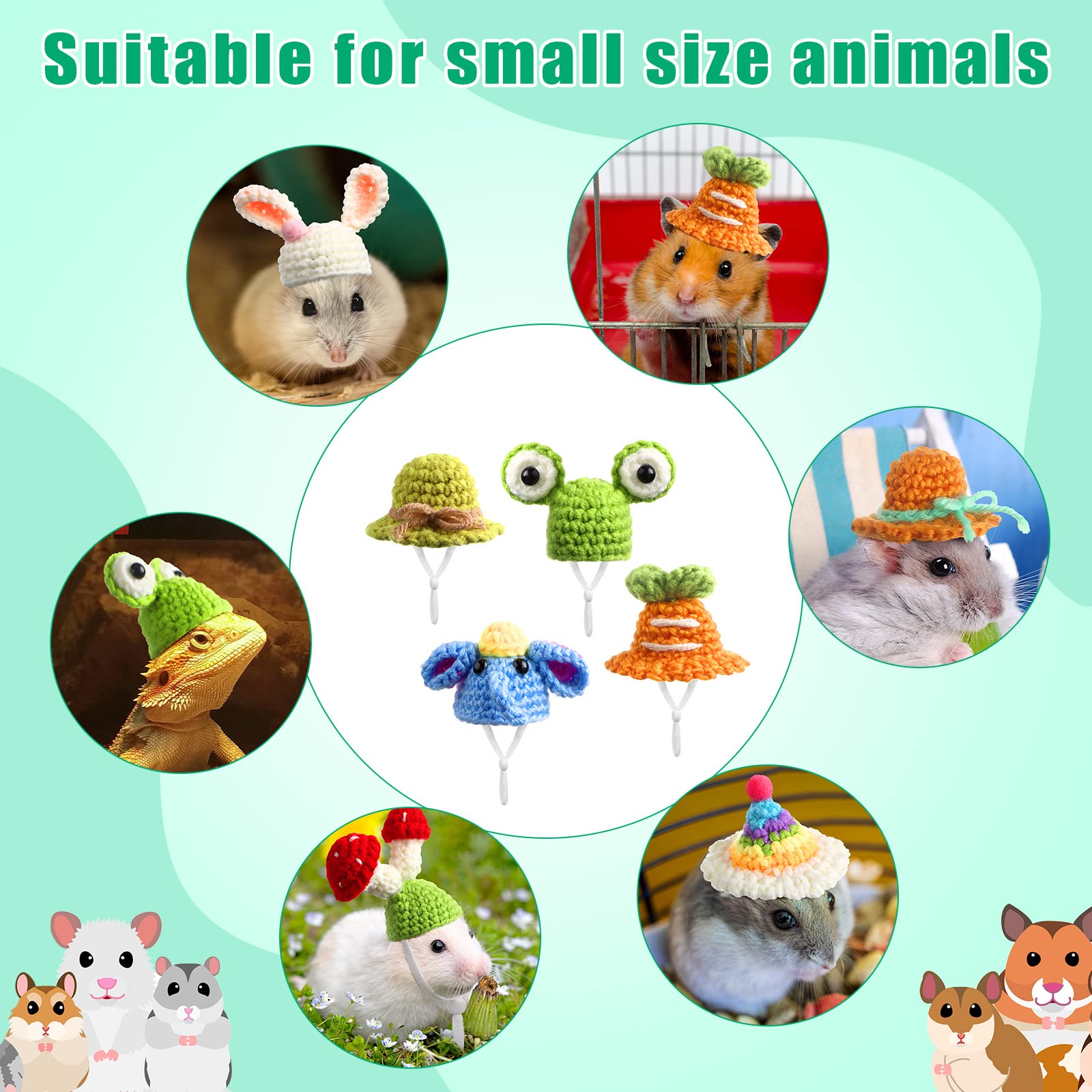 Kajaia hamster hat elephant style enhances adorable cosplay and photos
