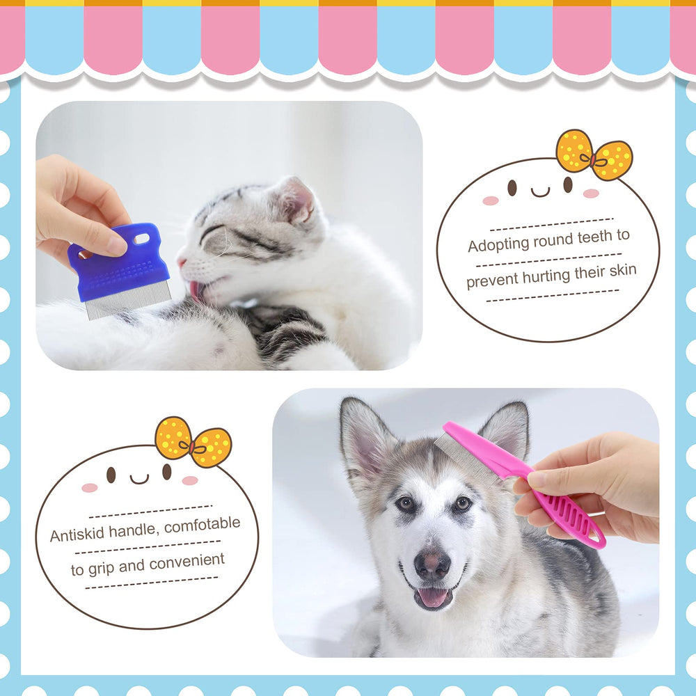 KALAMANDA pet hair removal comb removes loose fur during shed