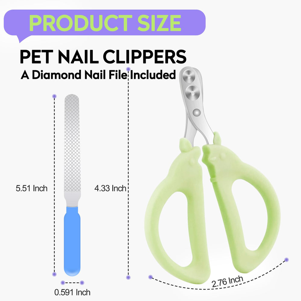 Kalamanda pet nail clipper ergonomic handle comfortable grip during grooming.