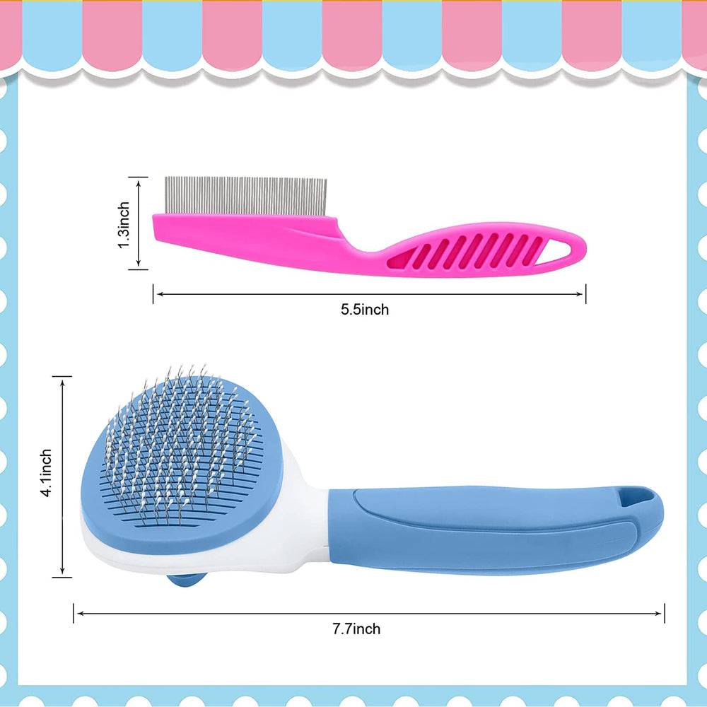 KALAMANDA release button enables quick cleanup after brushing.