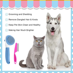KALAMANDA skin-massage needles with rubber tips for gentle deshedding.