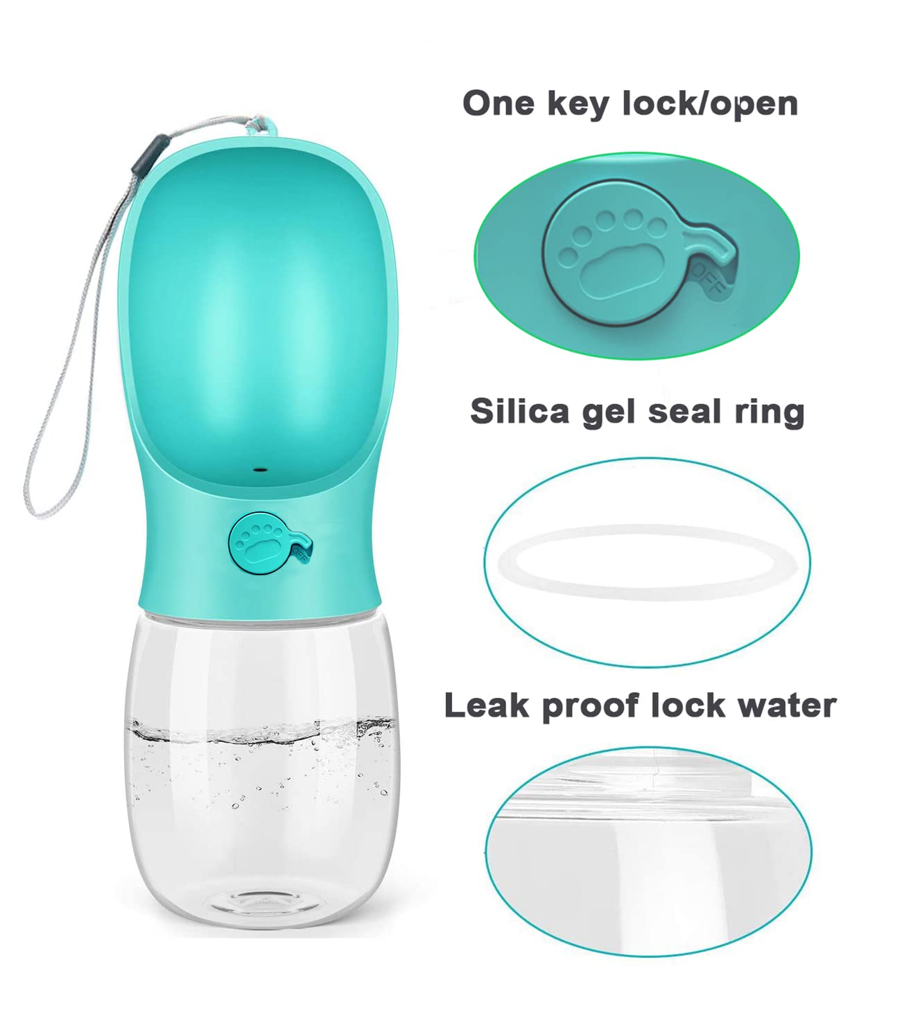 Kalimdor big trough water cup highlights ample space for drinking.