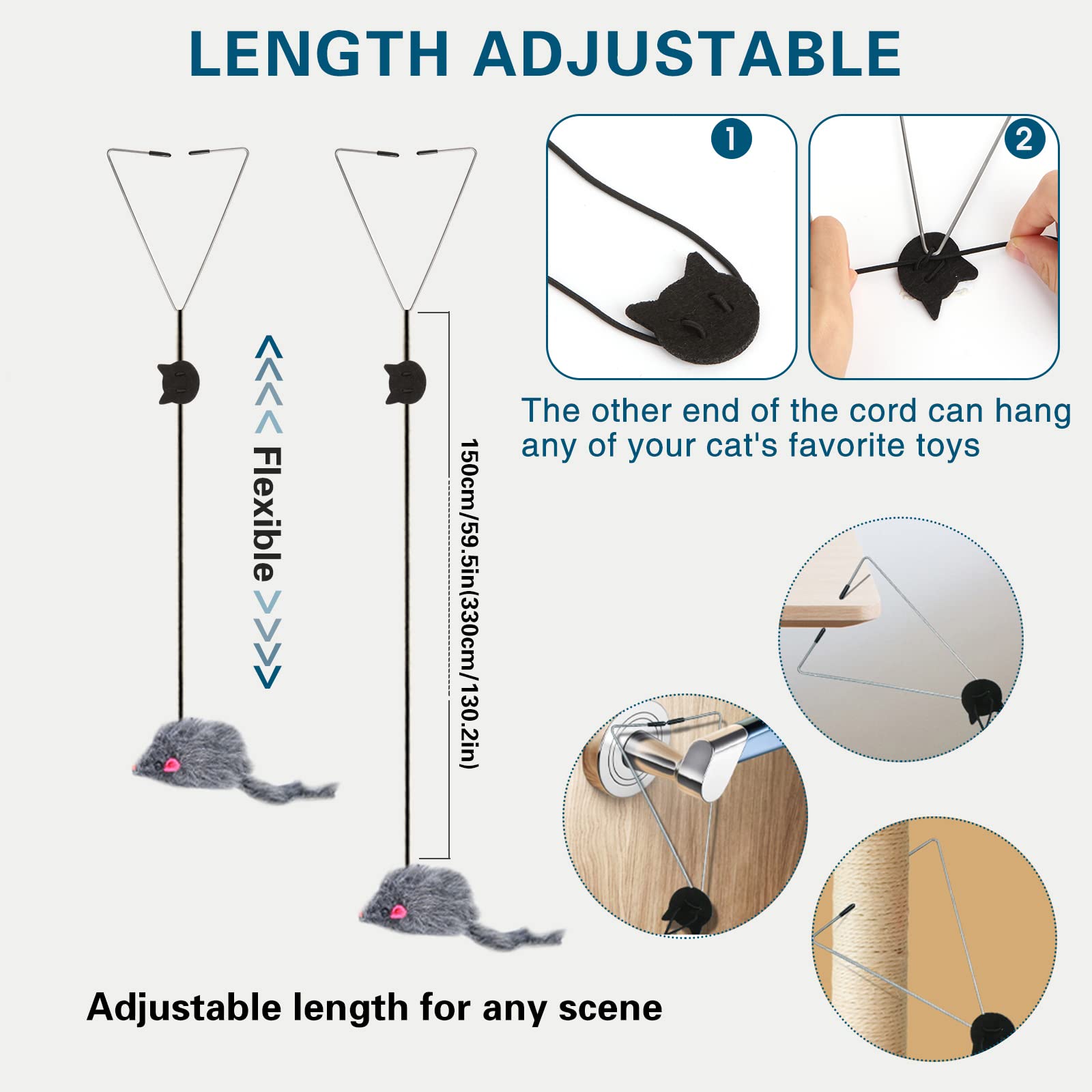 Kalimdor Indoor play setup showing Kalimdor cat teaser in a cozy home