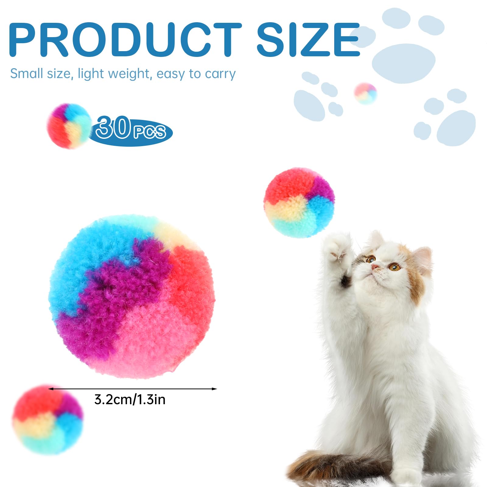 KALIONE versatile cat ball for decor, hair ropes, and festive garlands.