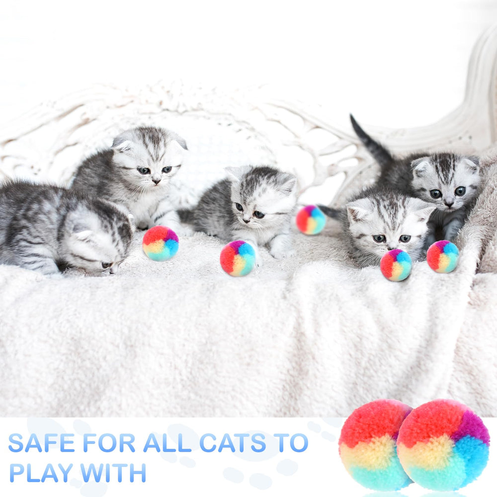 KALIONE Christmas cat-ball decoration image, a practical gift for cat lovers.